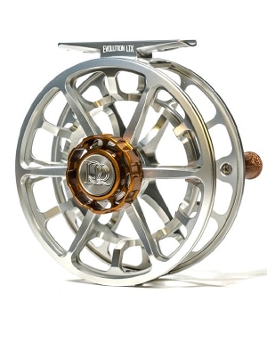 Ross Reels Evolution LTX Reel in Platinum